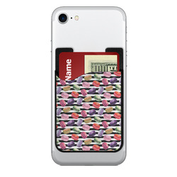 Macarons 2-in-1 Cell Phone Credit Card Holder & Screen Cleaner