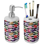 Macarons Ceramic Bathroom Accessories Set