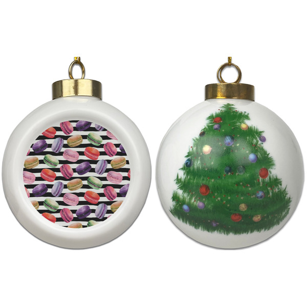 Macarons Ceramic Christmas Ornament - X-Mas Tree (APPROVAL)