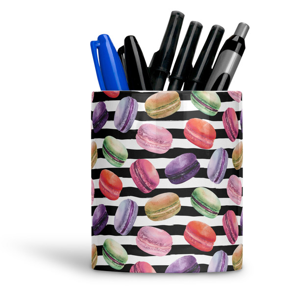 Custom Macarons Ceramic Pen Holder