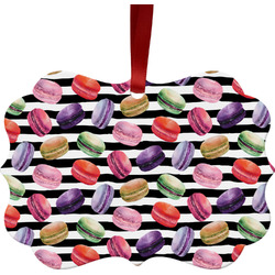 Macarons Metal Frame Ornament - Double Sided