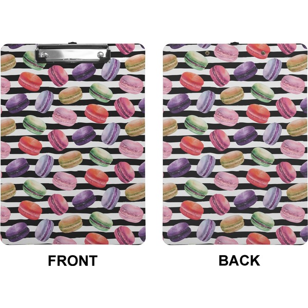 Macarons Clipboard (Letter) (Front + Back)