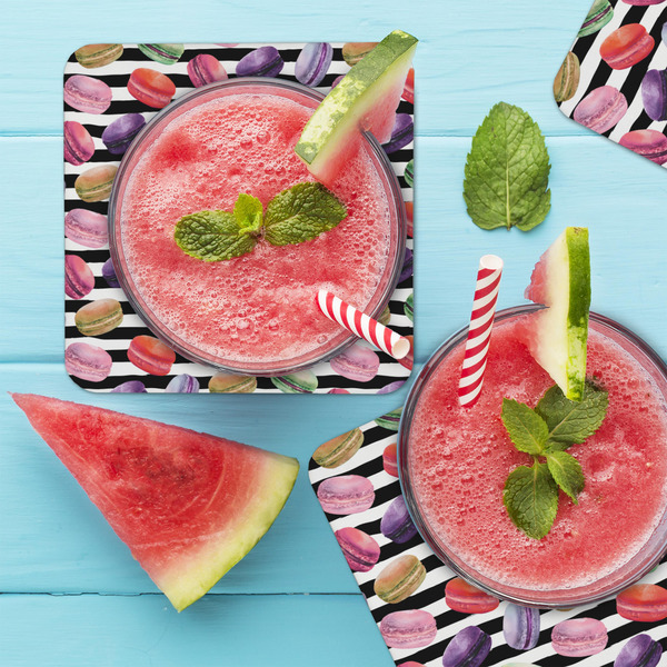 Macarons Coaster Set - LIFESTYLE