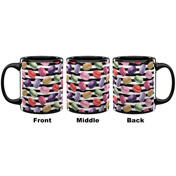 Macarons Coffee Mug - 11 oz - Black APPROVAL