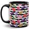 Macarons 11 Oz Coffee Mug - Black