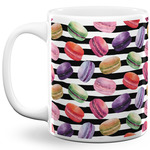 Macarons 11 Oz Coffee Mug - White