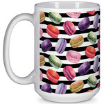 Macarons 15 Oz Coffee Mug - White