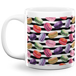 Macarons 20 Oz Coffee Mug - White
