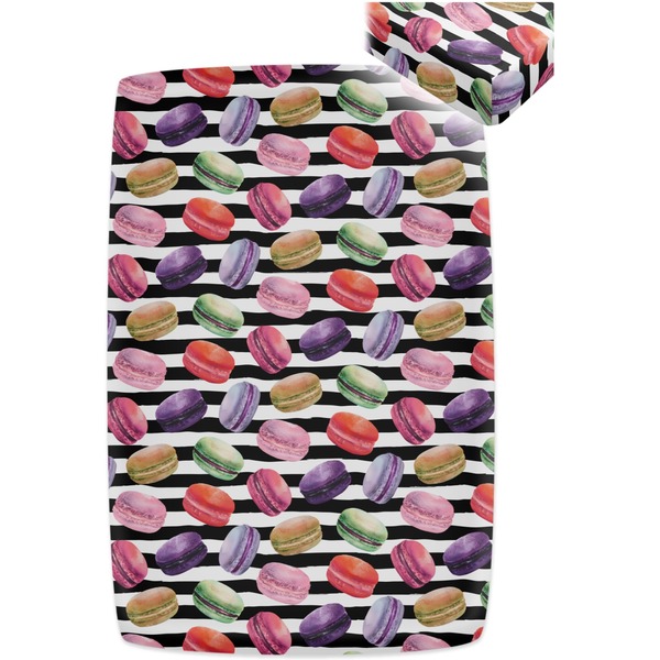 Macarons Crib Fitted Sheet - Apvl