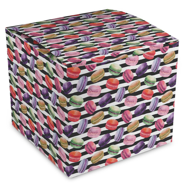 Custom Macarons Cube Favor Gift Boxes