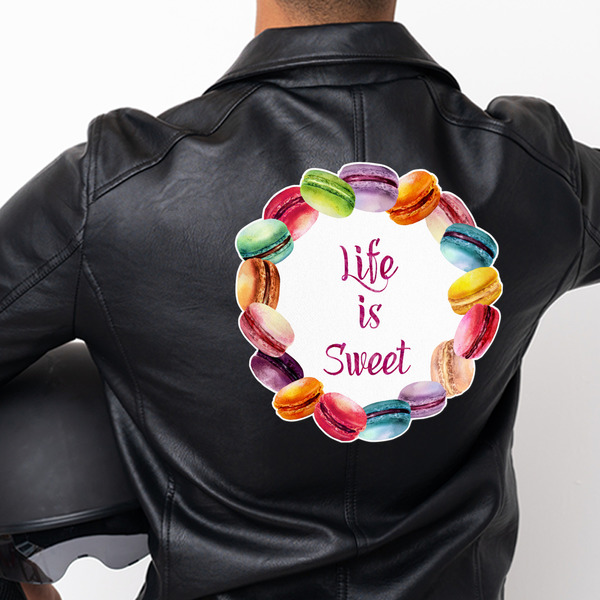 Macarons Custom Shape Iron On Patches - XXXL - APPROVAL