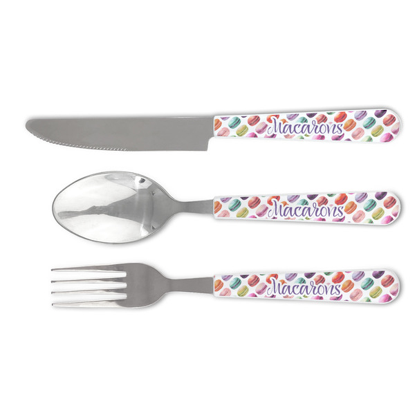 Custom Macarons Cutlery Set