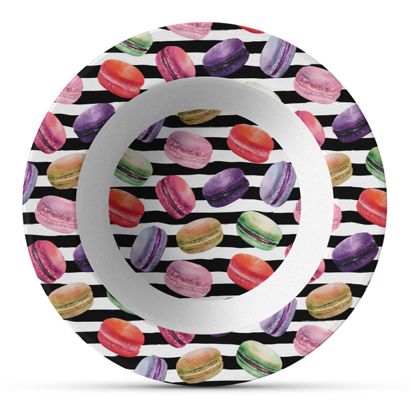 Custom Macarons Plastic Bowl - Microwave Safe - Composite Polymer