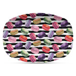 Macarons Plastic Platter - Microwave & Oven Safe Composite Polymer