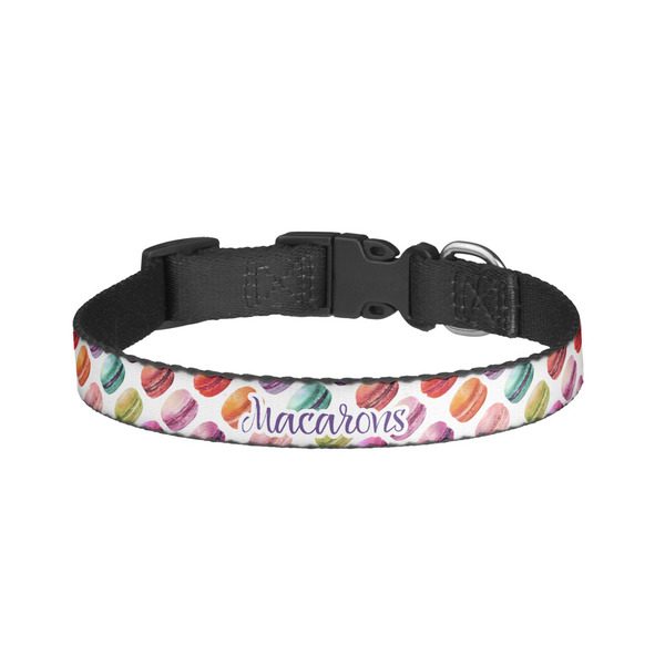 Custom Macarons Dog Collar - Large (Personalized)