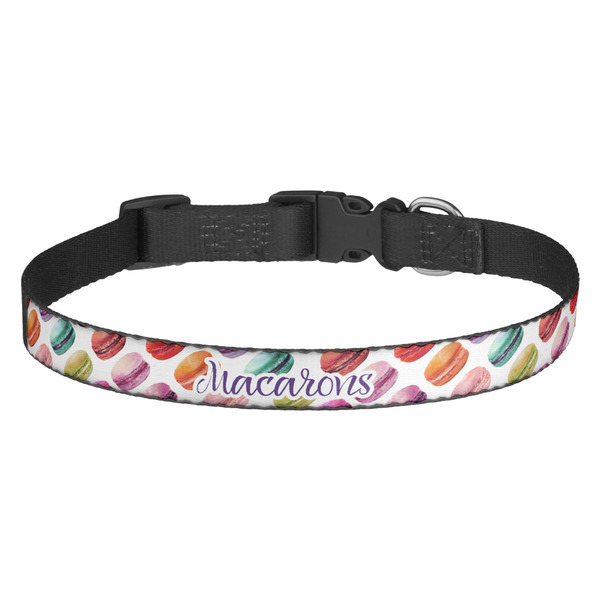 Custom Macarons Dog Collar - Medium (Personalized)