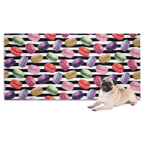 Custom Macarons Dog Towel