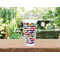 Macarons Double Wall Tumbler with Straw Lifestyle