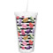 Macarons Double Wall Tumbler with Straw (Personalized)