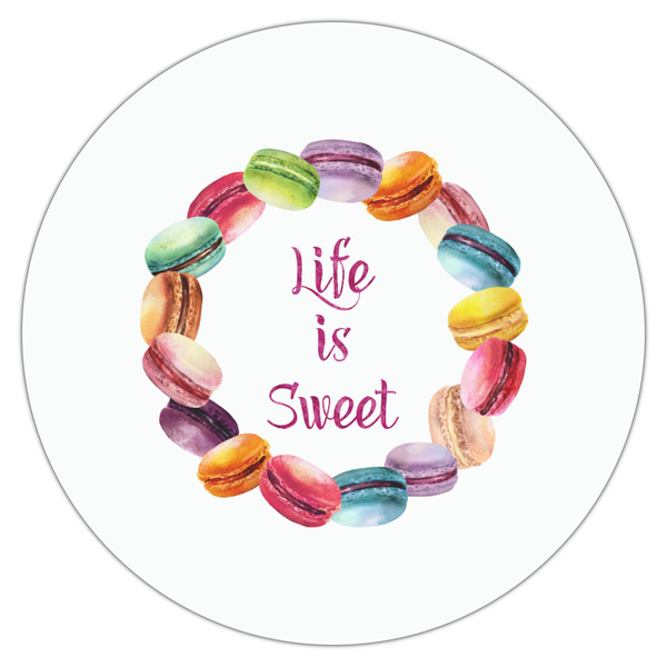Macarons Drink Topper - Large - Single