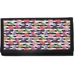 Macarons Canvas Checkbook Cover
