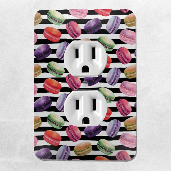 Macarons Electric Outlet Plate - LIFESTYLE