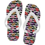 Macarons Flip Flops - Large