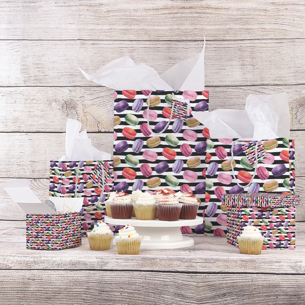 Macarons Gift Bags - In Context
