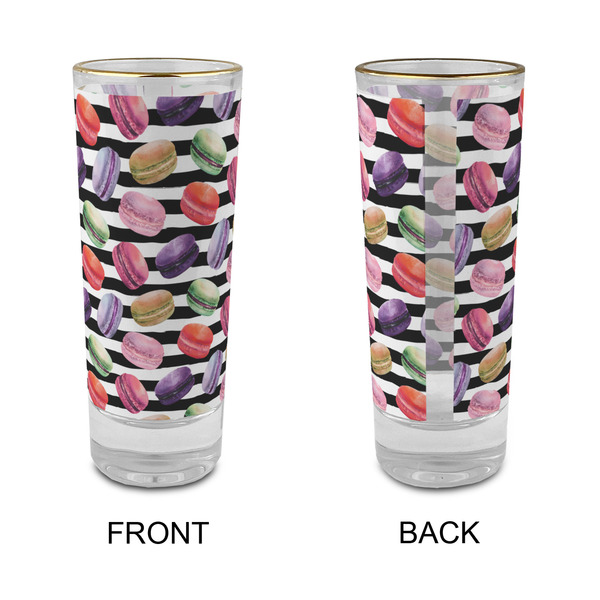 Macarons Glass Shot Glass - 2 oz - Single - APPROVAL