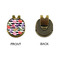 Macarons Golf Ball Hat Clip Marker - Apvl - GOLD