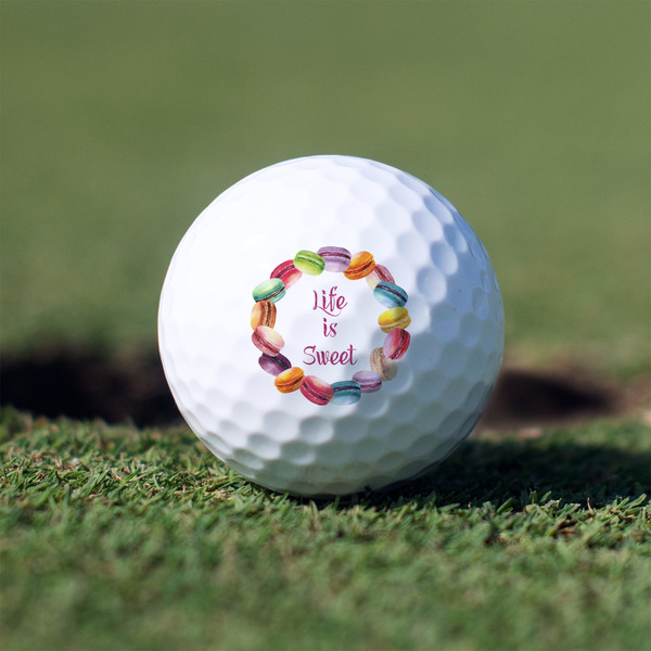 Custom Macarons Golf Balls - Non-Branded - Set of 3