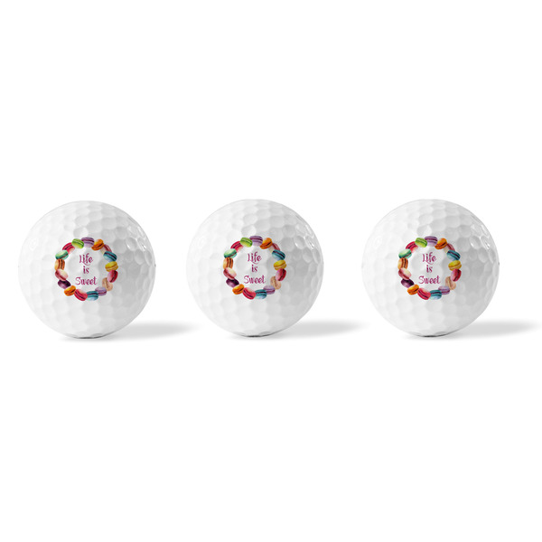 Macarons Golf Balls - Generic - Set of 3 - APPROVAL