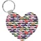 Macarons Heart Keychain (Personalized)