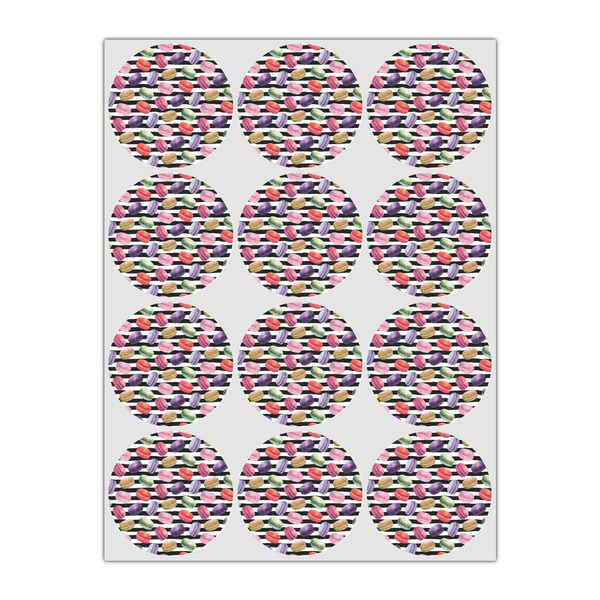 Macarons Icing Circle - Small - Set of 12