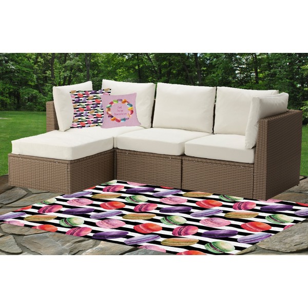 Macarons Indoor / Outdoor Rug & Cushions