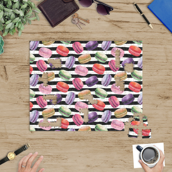 Macarons Jigsaw Puzzle 500 Piece - In Context
