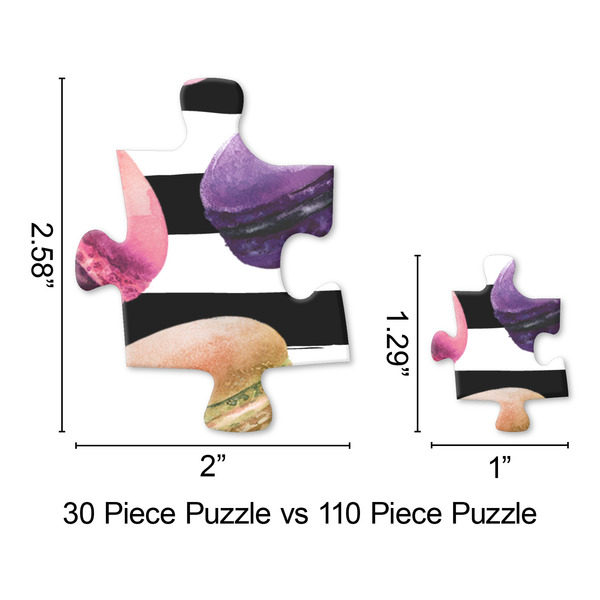 Macarons Jigsaw Puzzle - Piece Comparison