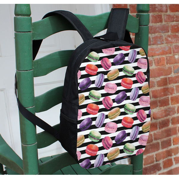 Macarons Kids Backpack - In Context