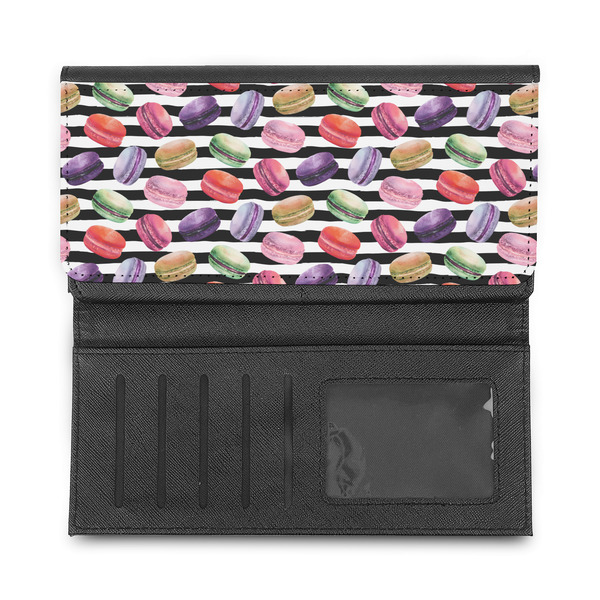Macarons Ladies Wallet - Half Way Open