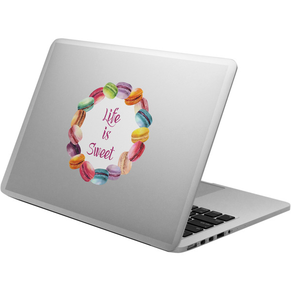 Custom Macarons Laptop Decal
