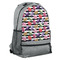 Macarons Large Backpack - Gray - Angled View