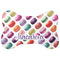 Macarons Bone Shaped Dog Food Mat (Personalized)