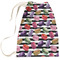 Macarons Large Laundry Bag - Front View