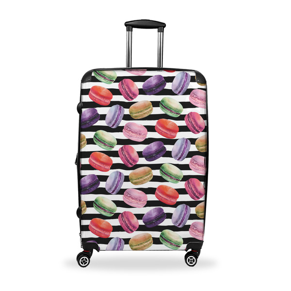 Custom Macarons Suitcase - 28" Large - Checked