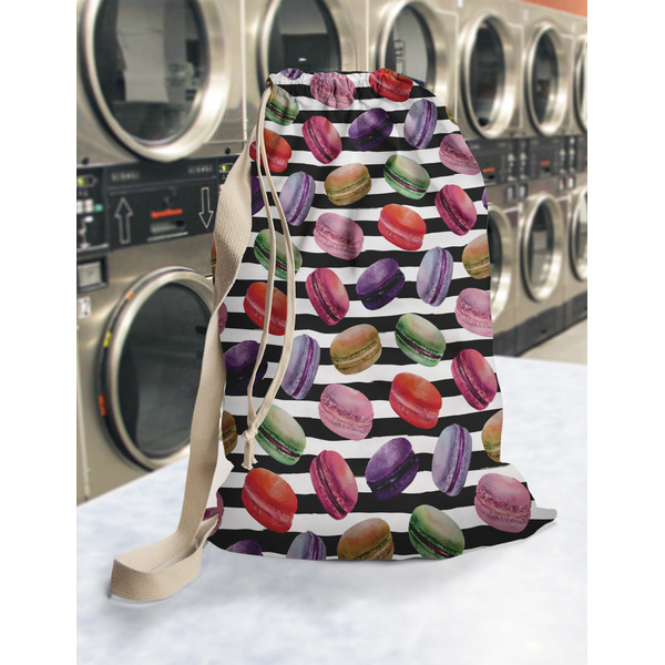 Macarons Laundry Bag in Laundromat