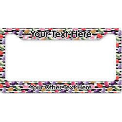 Macarons License Plate Frame - Style B
