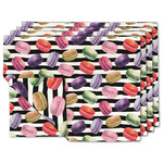 Macarons Double-Sided Linen Placemat - Set of 4