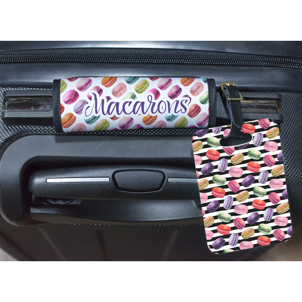 Macarons Luggage Wrap & Tag