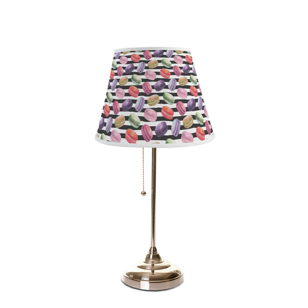 Macarons Poly Film Empire Lampshade - On Stand