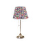 Macarons Poly Film Empire Lampshade - On Stand